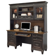 Hartford Hartford Hutch in Two Tone Distressed Black IMHF682